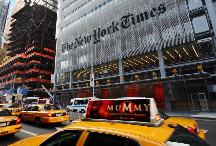 New York Times kæmper med økonomien, men kan glæde sig over at have vundet en håndfuld af en af verdens mest eftertragtede journalistpriser. Arkivfoto. 
