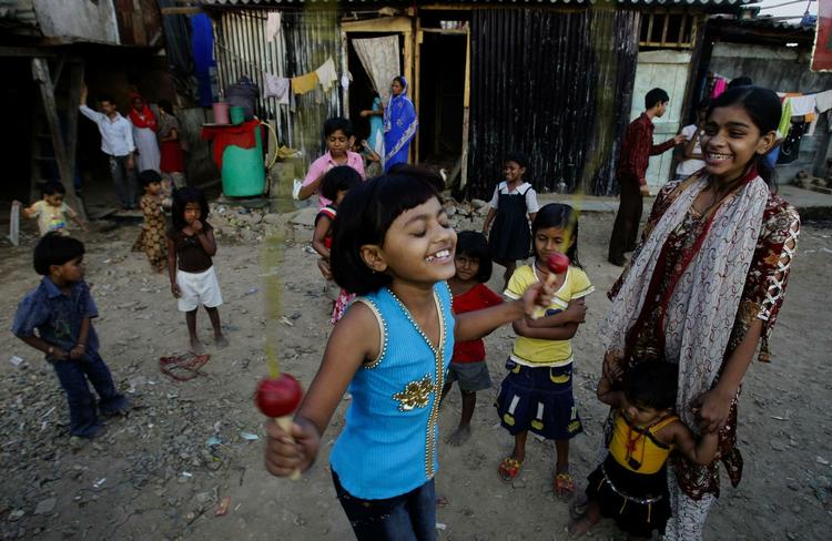 Rubina Ali på gaden i Mumbai. Arkivfoto. 