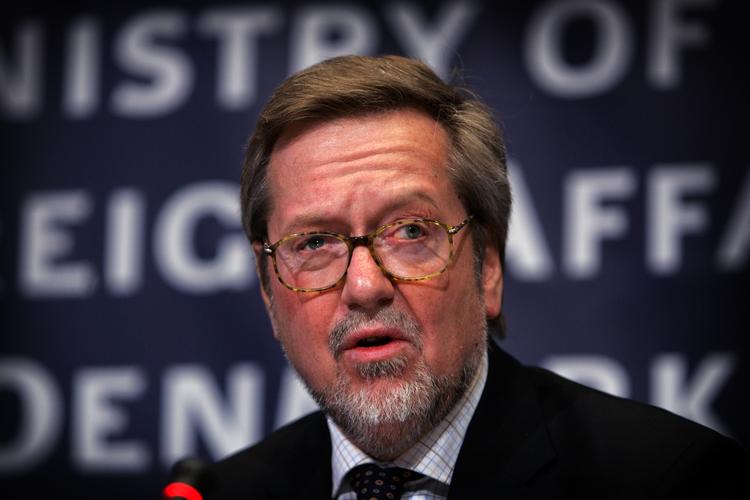 Udenrigsminister Per Stig Møller er mener ikke, at slutdokumentet er et kompromis i forhold til ytringsfriheden 