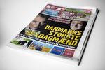 På dagens forside langer B.T. kraftigt ud efter Ekstra Bladet. B.T. beskylder dem for at være 'Danmarks største sexbagmænd' pga. bladets store annonceindtægter for sexannoncer. 