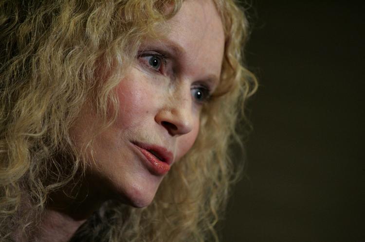 Mia Farrow. Arkivfoto 