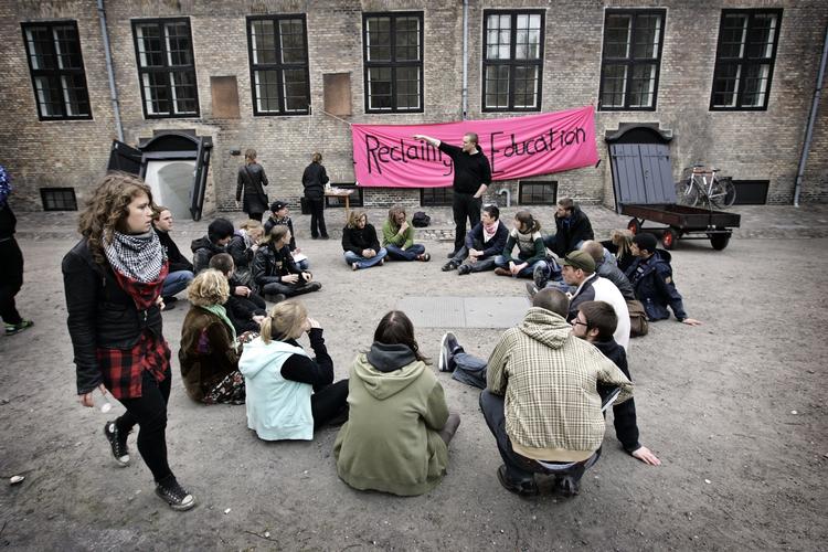 De studerende efterlyser mere demokrati på de danske uddannelser. 