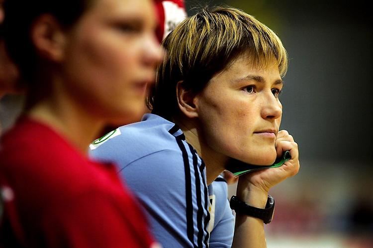 Anja Andersen og FCK er kommet skidt fra start i slutspillet. Arkivfoto. 