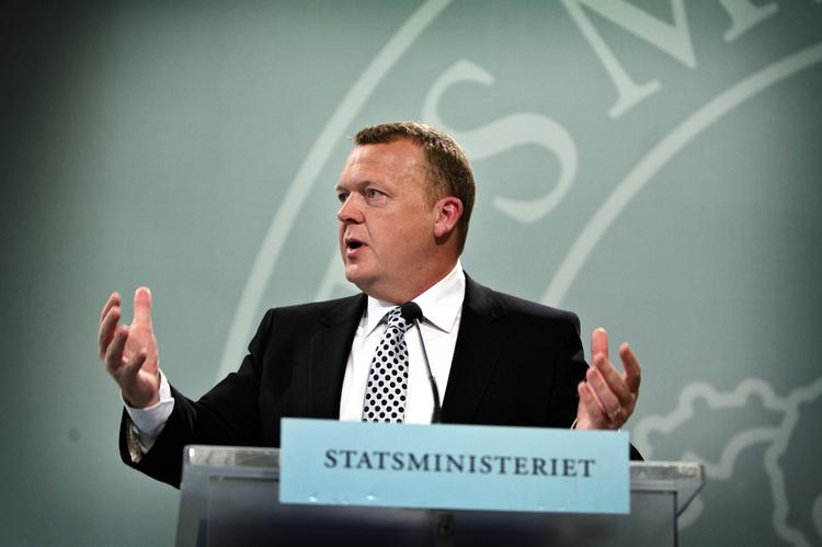 Prime Minister Lars Løkke Rasmussen Archive photo. 