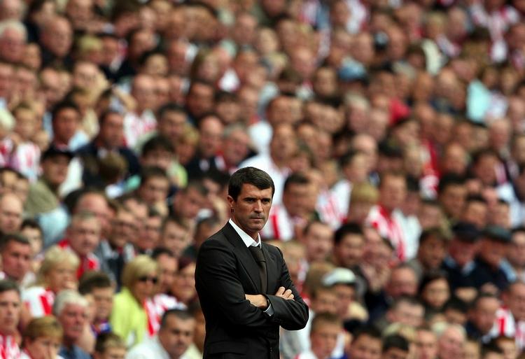 Lørdag skal Roy Keane igen stå på sidelinjen og dirigere et hold. Arkivfoto. 