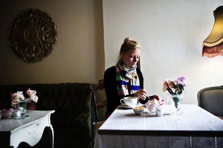 Tea Time har kun plads til godt 20 gæster, så man kan med fordel benytte sig af muligheden for bordbestilling.  Foto: Sara Galbiati 