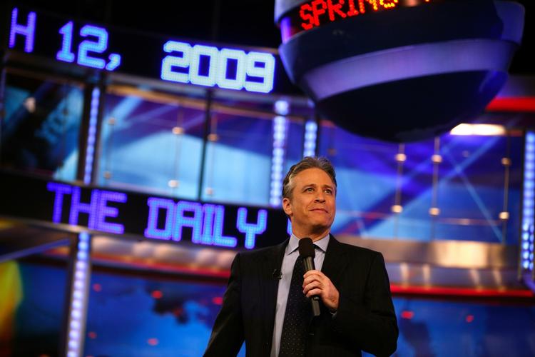Den snart svenske Jon Stewart fra The Daily Showw. Arkivfoto. 