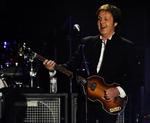 Paul McCartney på scenen i forbindelse med Coachella Valley Music-festivalen i Californien. 