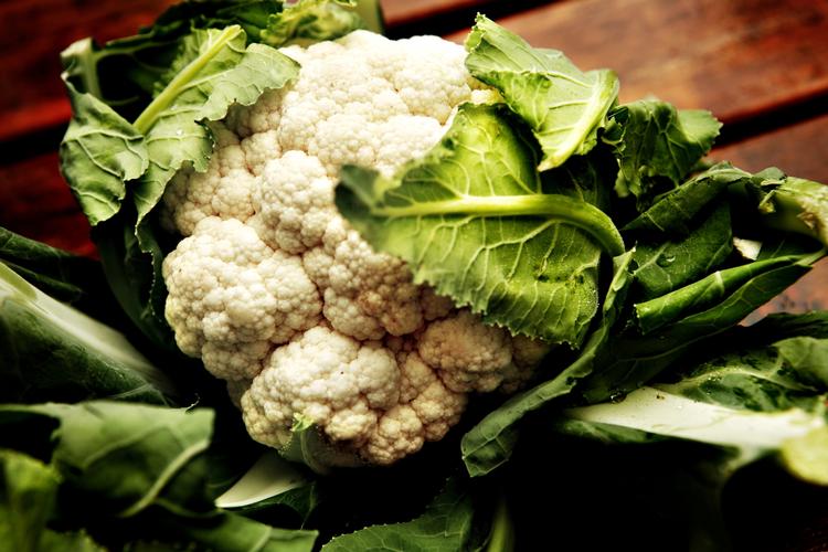 Blomkål - blomkålshoved