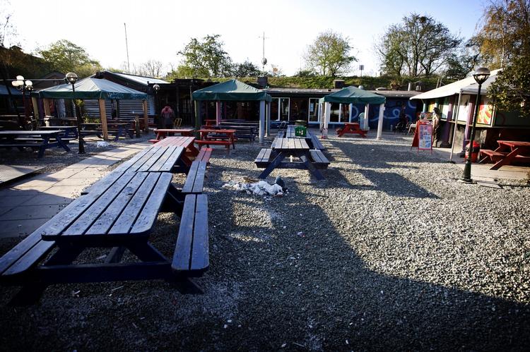 Baren Nemoland på Christiania havde tidligere tilknytning til rockermiljøet. 