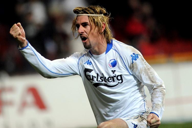 Cesar Santin og de øvrige FCK'ere har udsigt til at møde Mogren Budva i anden runde af Champions League. Arkivfoto. 