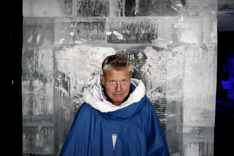Landstræner Per Bäckman måtte se Danmark få klø ved åbningskampen i ishockey-VM.  Arkivfoto 