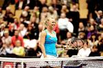 Caroline Wozniacki spillede i mandags opvisningskamp i Farum og er fra i morgen i aktion i Stuttgart. Arkivfoto. Foto: Thomas Borberg 