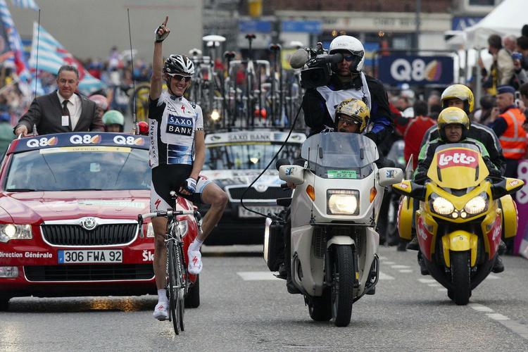 Andy Schleck er med sine 23 år en af de yngste vindere af Liège-Bastogne-Liège 
