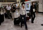 Rejsende ankommer til lufthavnen i Mexico City. Landet er hårdest ramt af svineinfluenza med lige godt 100 døde. 