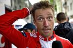 Chris Sørensen efter 8. etape i Tour de France sidste år. Arkivfoto. 