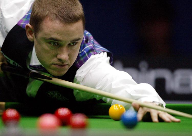 Stephen Hendry spiller om VM-titlen i Sheffield. Arkivfoto. 