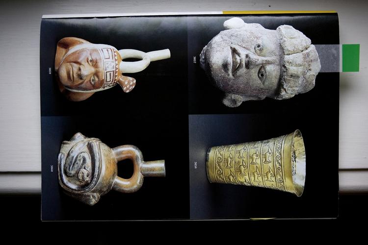 Kunstgenstandene, der stammer fra blandt andet Central- og Sydamerika, blev beslaglagt hos den danske kunstsamler i 2006. 