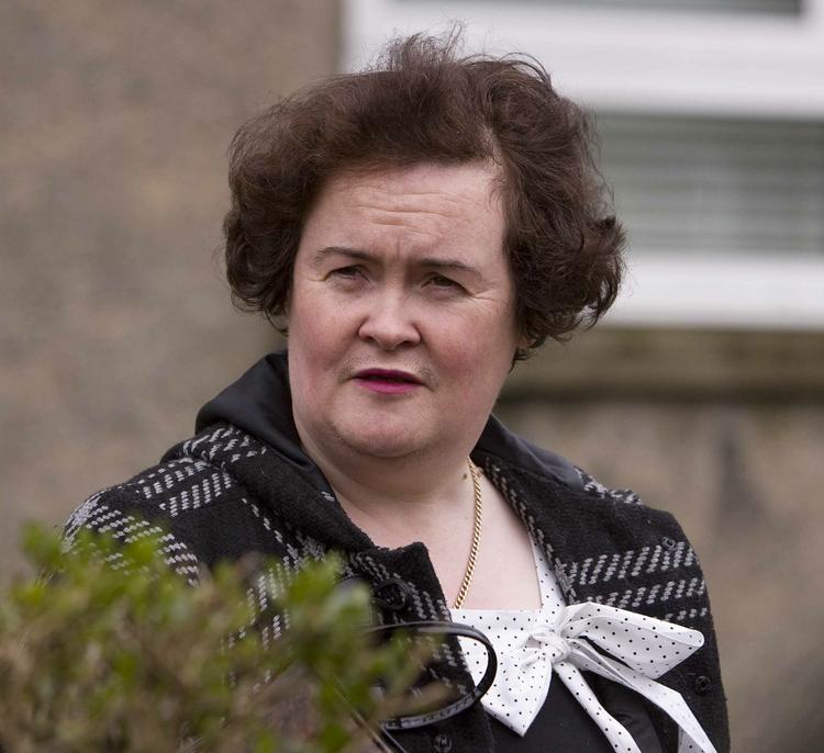 Susan Boyle, som hun ser ud i dag. 