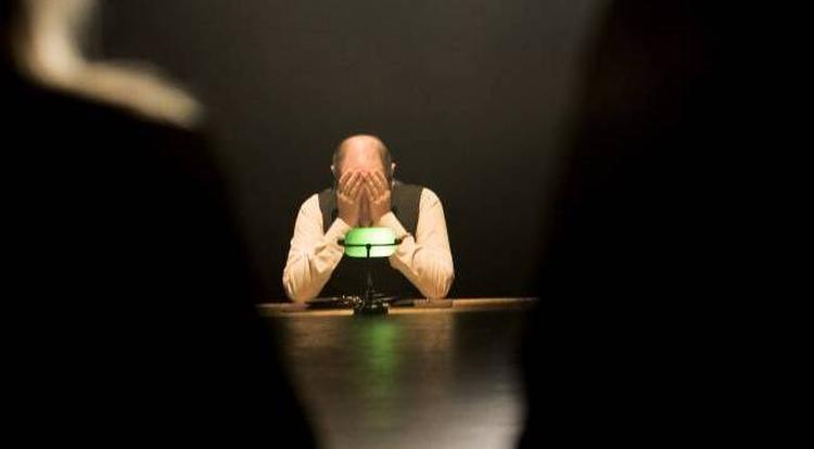 Instruktør Daniel Wedel mener, at sagen om det store bogtyveri er et  muligt justitsmord. I 'Bogtyven' får alle lov til at komme med deres version af sandheden.  Foto:  Martin Lehmann 