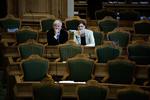 The Liberal Party's Eyvind Vesselbo and Britta Schall Holberg who have reacted strongly against a decision to set up a Burka Commission. Archive photo. 