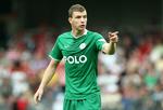 Edin Dzeko var igen i målhumør, da han med et hattrick grundlagde Wolfsburgs sejr over Hoffenheim. 