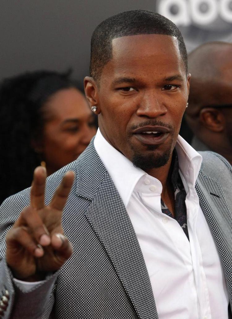 Jamie Foxx på foto fra marts. Foxx forsøger at sikre sig retten til at lave en film om den amerikanske sværvægtsboksers liv. Foto: AP 