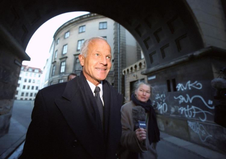 André Lublin - her under PFA-sagen i 2000 - trækker sig til november fra Gentofte byråd. Arkivfoto. 