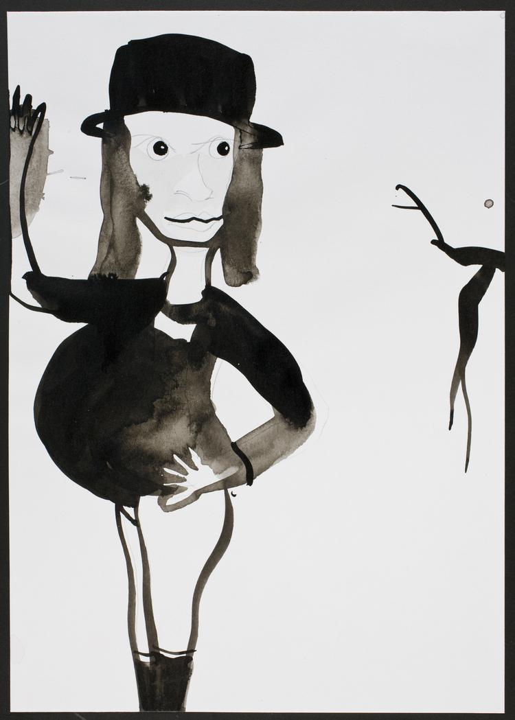 Katrine Ærtebjergs 'Moder' fra 2007 er blandt museets  nyerhvervelser. »En god illustrationskunstner til børnebøger«, kalder  kunstsamleren John Hunov hende. Foto: Statens Museum for Kunst 
