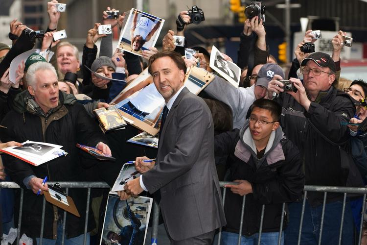 Under optagelser til en ny film med Nicolas Cage, kørte hans stuntmand galt i en bil. To blev såret. Arkivfoto. 