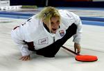 Angelina Jensen og det kvindelige curling-landshold er udtaget til vinter-OL. Arkivfoto. 