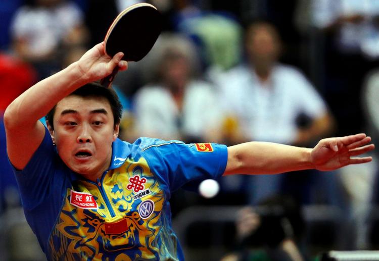Wang Hao blev i dag ny verdensmester i bordtennis. 