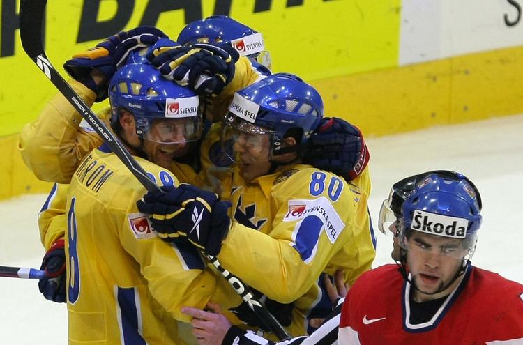 Svensk jubel mod tjekkerne, og nu venter Canada i semifinalen. 