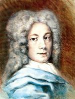 Georg Friedrich Händel levede fra 1685 til 1759. Han var tysk født, men engelsk statsborger fra 1727. Portræt fra maleri 