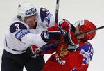 Der var masser af hårde nærkampe i opgøret mellem USA og Rusland, men det blev russerne, der sikrede finalepladsen til sidst. 