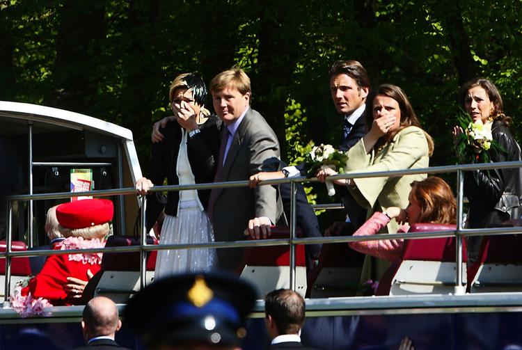 Kronprins William Alexander og prinsesse Maxima var forfærdede efter det mislykkede attentatforsøg. 