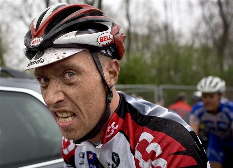 Nicki Sørensen under Amstel Gold Race. Arkivfoto. 