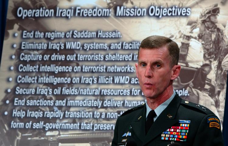 Stanley McChrystal overtager kommandoen i Afghanistan.  Arkivfoto. 