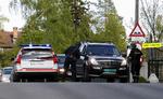 En politikontrol afslørede norsk mangemillionærs spritkørsel. Arkiovfoto fra politiaktion nær Oslo. 