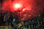 Det var før en kamp mellem Brøndby og FC København, at politiet foretog en masseanholdelse af 169 fodboldtilhængere. Nu har politiet opgivet sagen. Politiet har ikke beviserne i orden. 