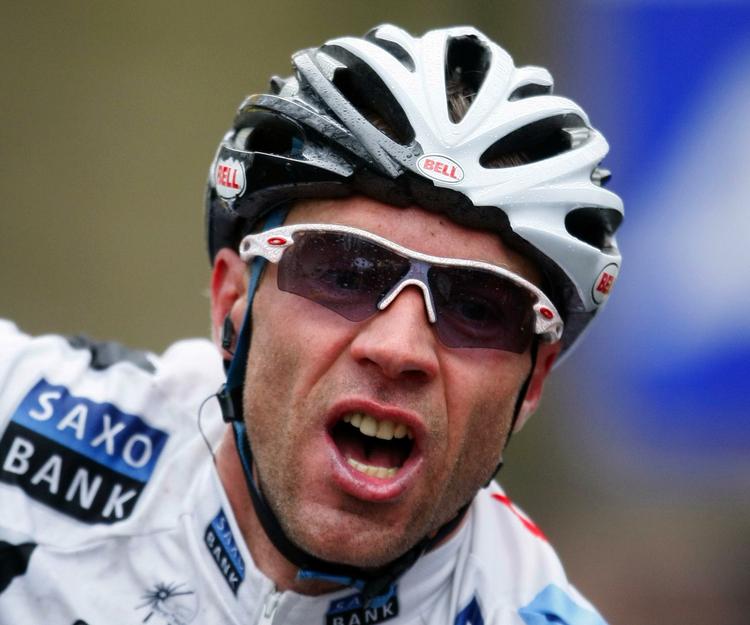 Team Saxo Banks Jens Voigt imponerede med et 150 kilometer langt udbrud. Arkivfoto. 