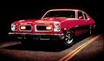 Sådan så en Pontiac ud i velmagtsdagene i 1970'erne – en GTO fra 1974. 