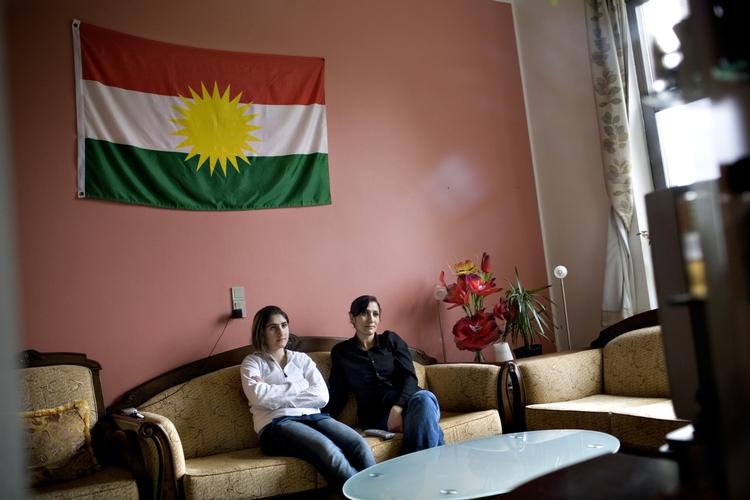Blandt andet denne irakiske mor og datter bliver nu formentlig sendt tilbage til Irak og skal dermed forlade deres hjem på Asylcenter Avnstrup. 