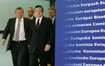 Prime Minister Lars Løkke Rasmussen (left) with EU Commission President Jose Manuel Barroso. 