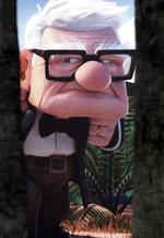 En stor reklamesøjle for 'Up', der begejstrede alt og alle, da den blev vist i går, men som Kim Foss missede. 