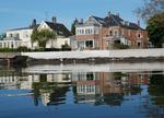 Danmarks for tiden dyreste villa i Hellerup er til salg for 66 millioner kroner. Hvis Sydbanks tal også gælder liebhaver-villaer, kan du spare godt 17 millioner. Foto: Home.dk 