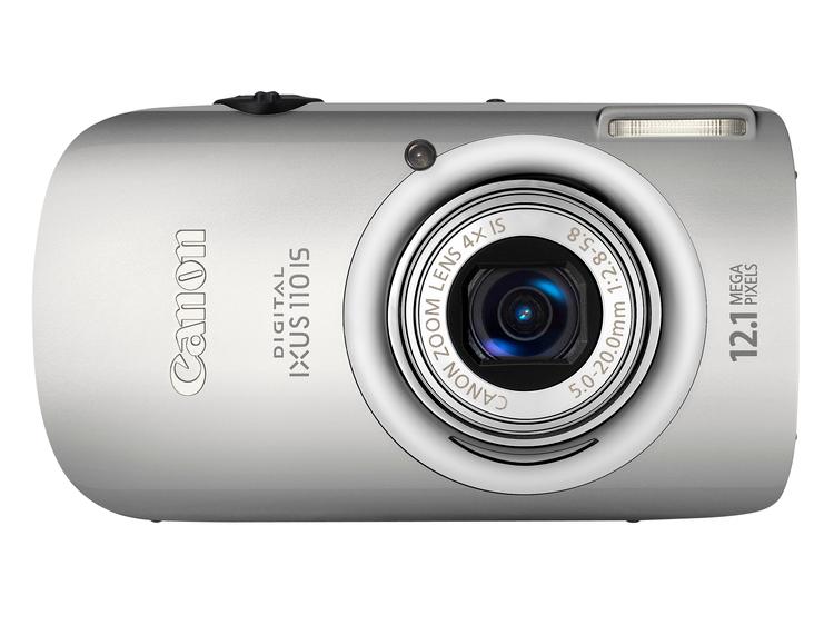 Ixus 110 IS har også indbygget videokamera, som filmer i HD-format. PR-foto 