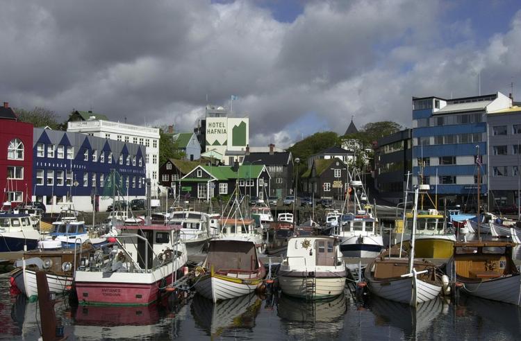 The Faroese capital Tórshavn. Archive. 