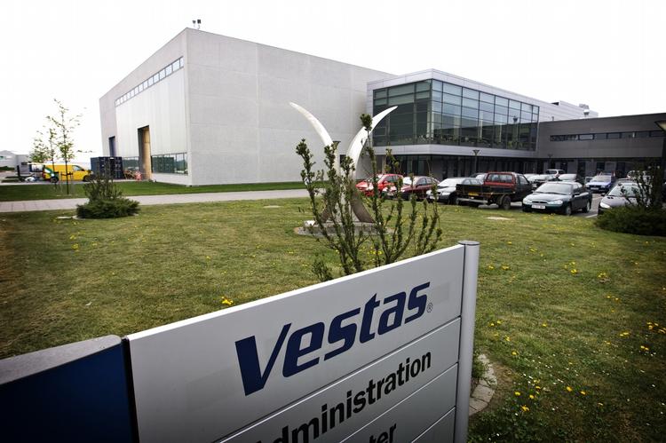 Vestas fyrede for nyligt 300 medarbejdere her i Nakskov. Arkivfoto. 