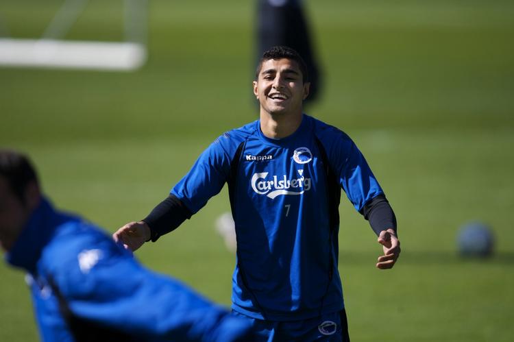 Ailton Almeida kan snart blive dansk mester i fodbold sammen med resten af FCK-holdet. 
